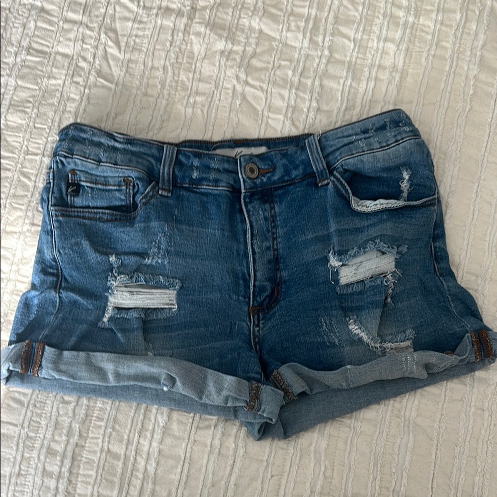 Denim Distressed Women Jean Shorts